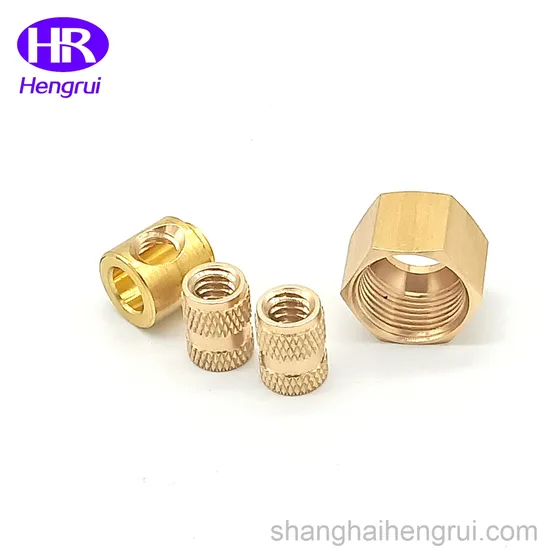 Brass Pipe Fitting Inserts, Brass Molded Insert Nuts