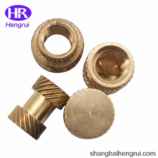 Brass Pipe Fitting Inserts, Brass Molded Insert Nuts