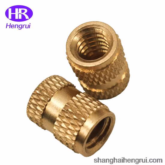 Brass Pipe Fitting Inserts, Brass Molded Insert Nuts